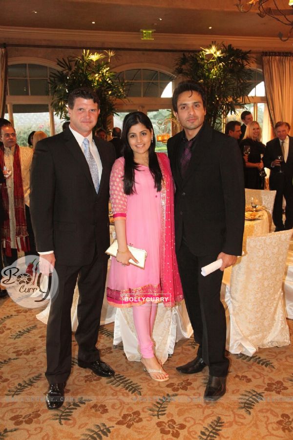 Iqbal Khan with wife Sneha at Indian Film Festival Of Houston1