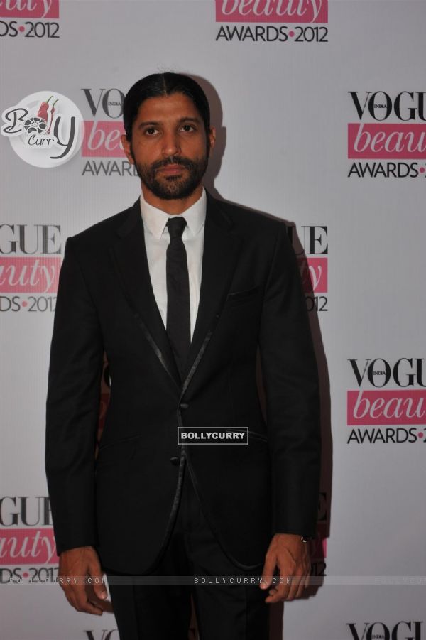 Farhan Akhtar at 'Vogue Beauty Awards 2012' at Hotel Taj Lands End in Bandra, Mumbai