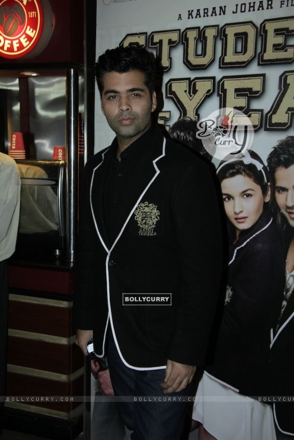 Karan Johar at First Look of the Film 'Student of the year'