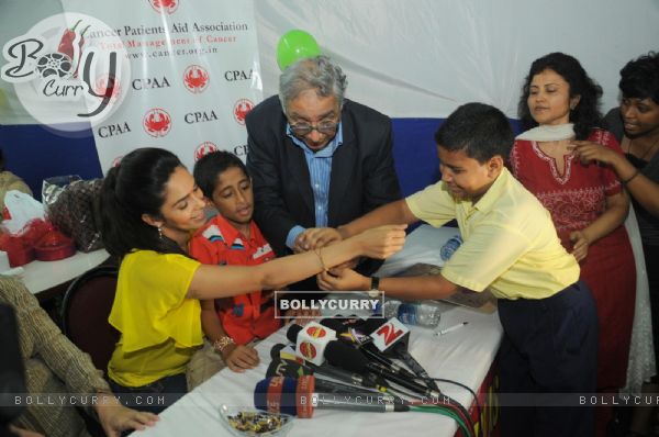 Mallika Sherawat at Cancer Patients Aid Association