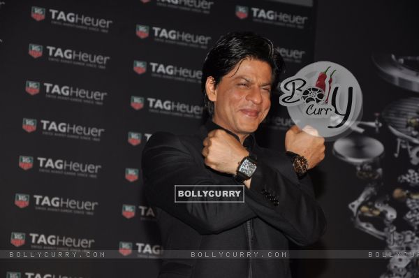 Bollywood actor Shahrukh Khan launched the Tag Heuer Carrera 1887 Elegance series watches in Mumbai. .