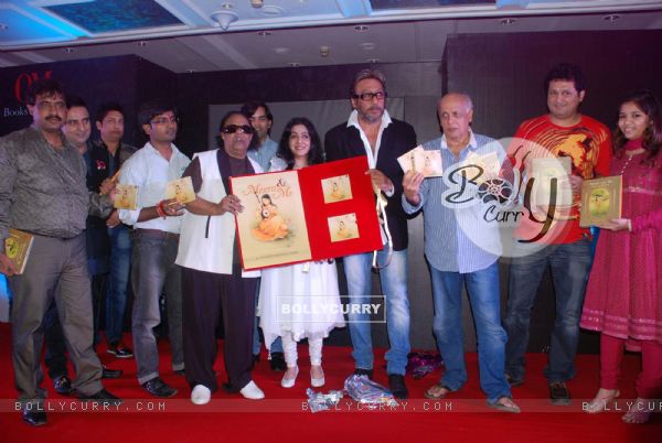 Mahesh Bhatt and Jackie Shroff at Sanjeevani Bhelande's book and album 'Meera and Me' launch by Om Books International. .