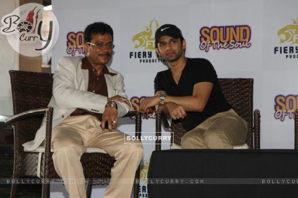 Rahul Vaidya and Krishnendu Sen at Press Conference on Sound of the Soul