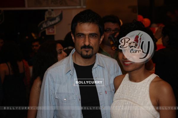 Sanjay Suri and Tanishtha Chatterjee at Film Jalpari Premiere