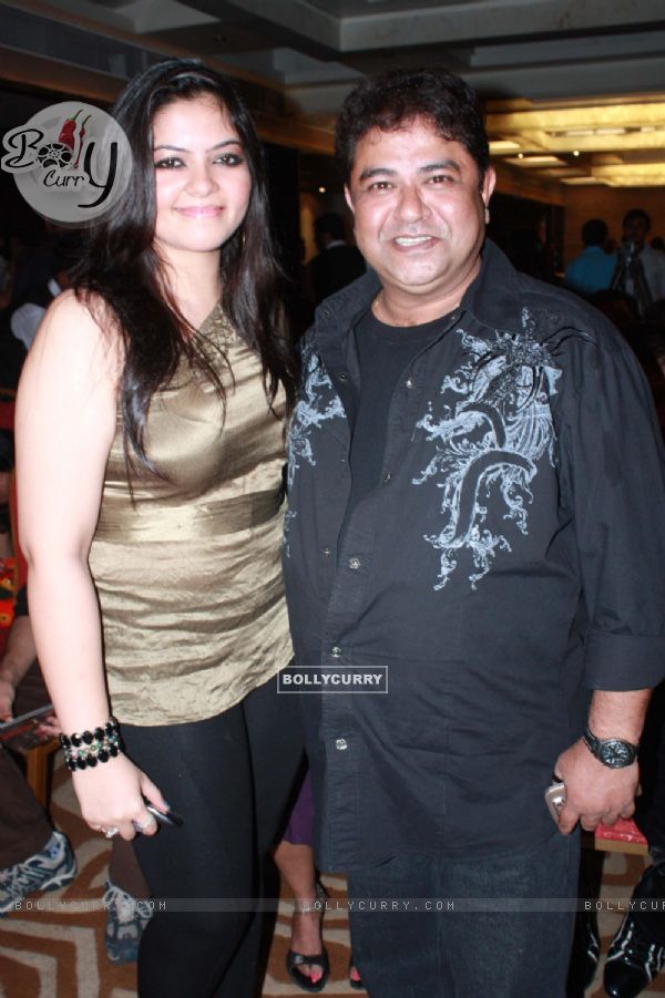 Ashish Roy with Guest at music launch of marathi movie The Strugglers