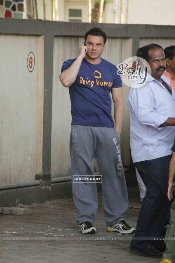 Salman Khan's Ganesh Visarjan at Galaxy