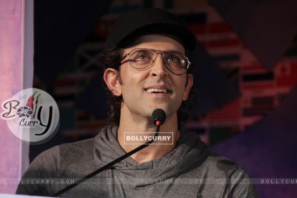 Hrithik Roshan at Launch of I Pledge 4 Peace