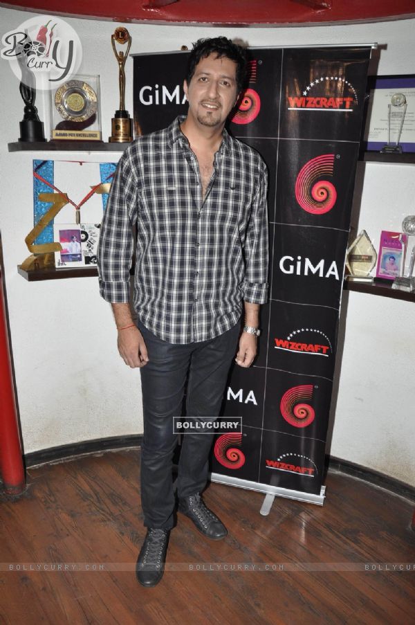 Bollywood music composer Sulaiman Merchant at GIMA press meet at Juhu in Mumbai.