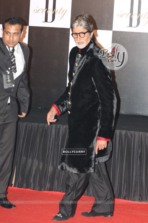 Amitabh Bachchan at his 70th Birthday Party at Reliance Media Works in Filmcity