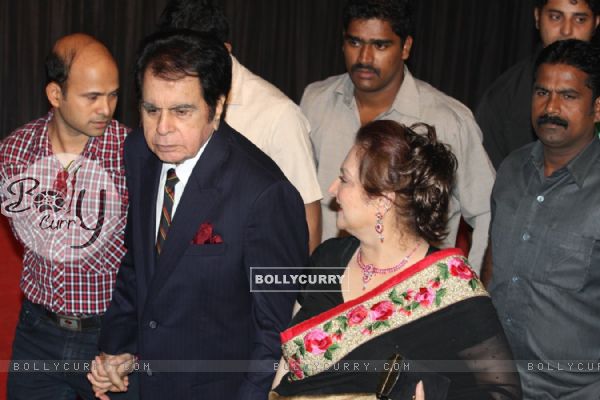 Dilip Kumar with wife Saira Banu at Amitabh Bachchan's 70th Birthday Party