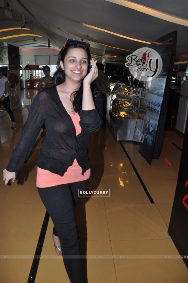 Parineeti Chopra & Anil Kapoor spotted at Cinemax