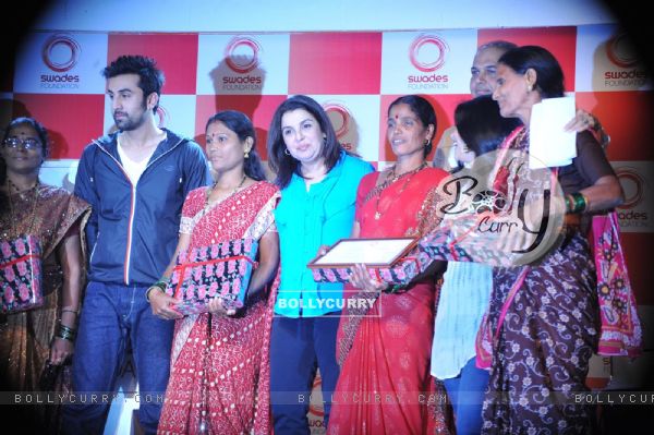 Ranbir Kapoor unveiled and supported for Swades Foundation