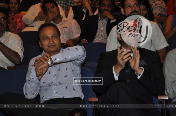 Anil Ambani and Anil Kapoor at Opening ceremony of 14th Mumbai Film Festival