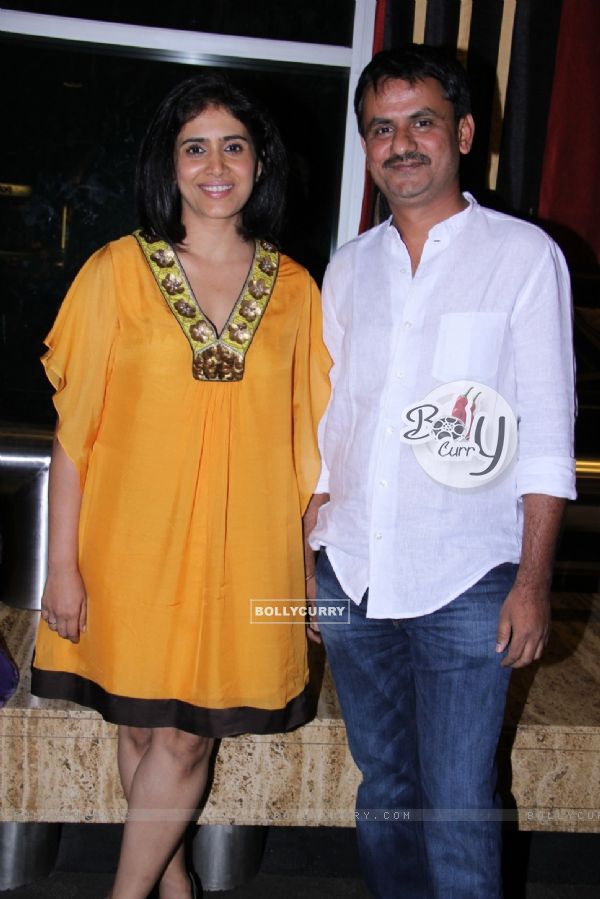 Sonali Kulkarni and Girish Kulkarni at Day 7 of 14th Mumbai Film Festival
