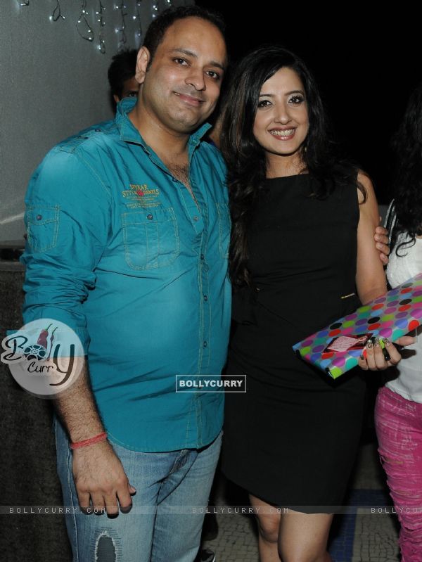 Prashant Sharma with Amy Billimoria at Amy Billimoria B'Day Bash