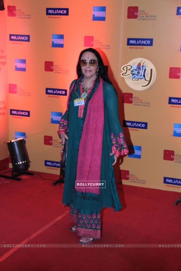Ila Arun at 14th Mumbai Film Festival Closing Ceremony at NCPA