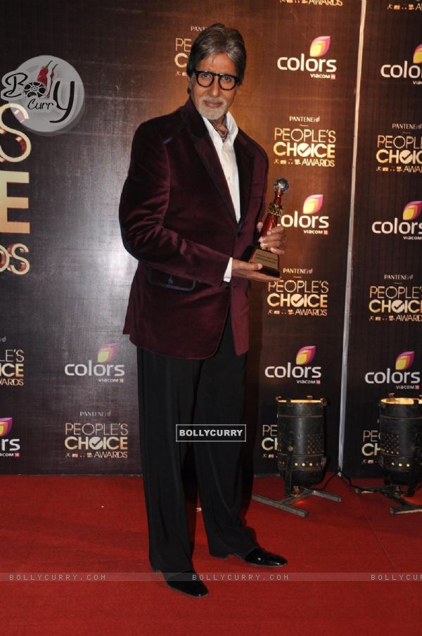 Amitabh Bachchan at Peoples Choice Awards 2012