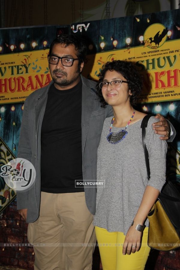 Anurag Kashyap and Kiran Rao at Special Screening of Luv Shuv Tey Chicken Khurana (236022)