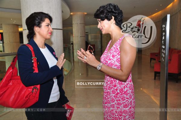 Gul Panag & Tisca Chopra at the felicitation ceremony of Breast Cancer Patients