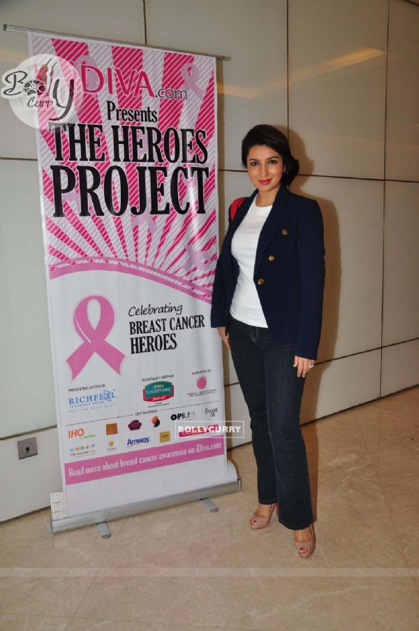 Tisca Chopra at the felicitation ceremony of Breast Cancer Patients