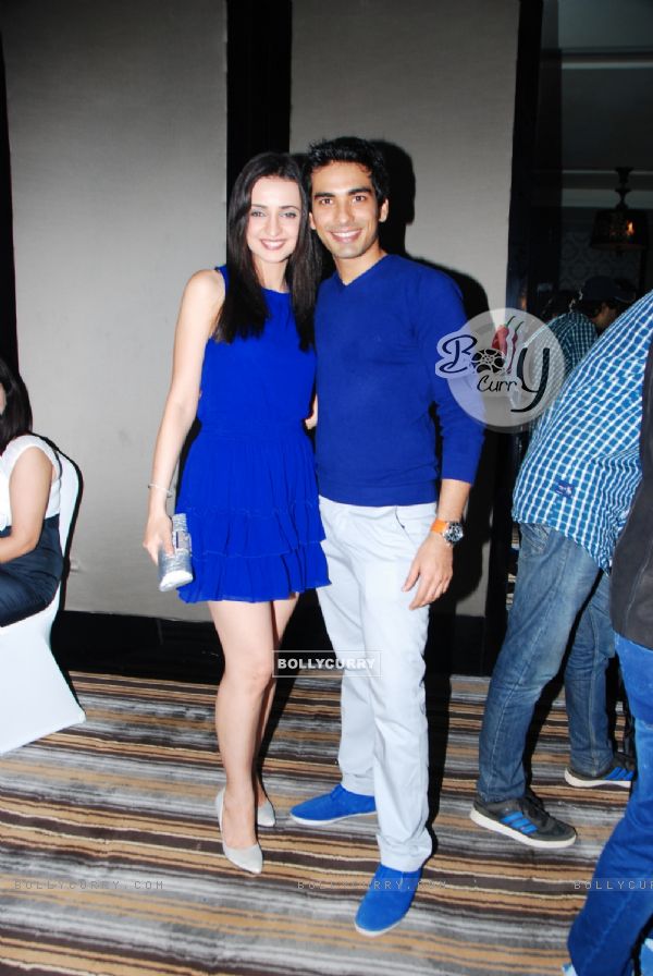 Sanaya Irani and Mohit Sehgal at Production house Thoughtrain Entertainment launch party