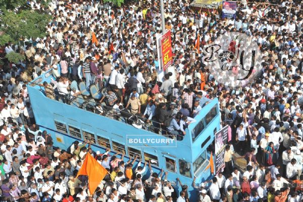 Funeral of Shiv Sena Supremo Balasaheb Thackeray