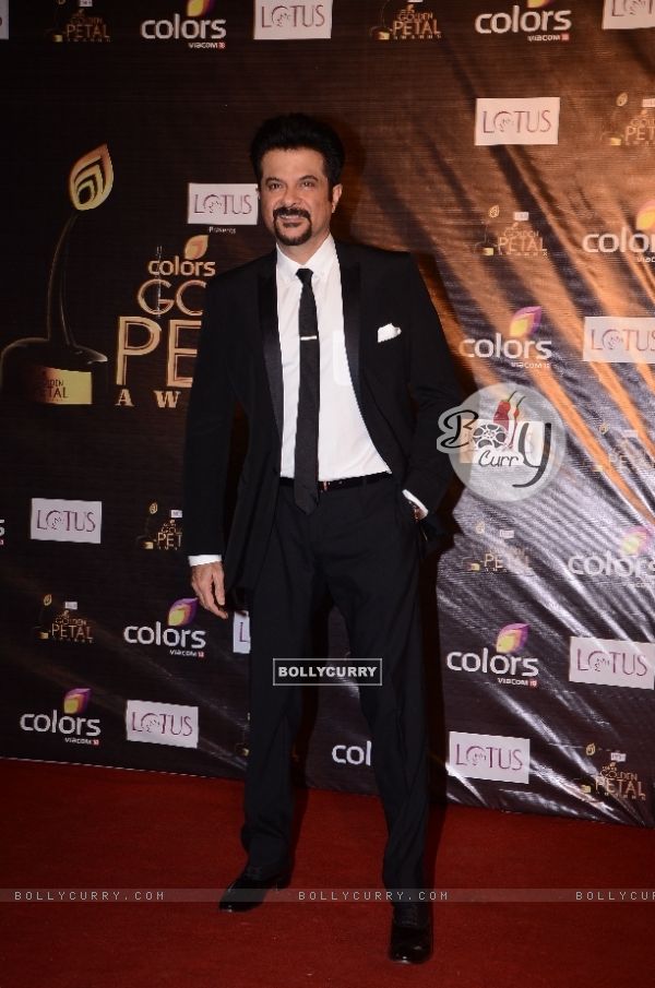 Anil Kapoor at Colors Golden Petal Awards Red Carpet Moments