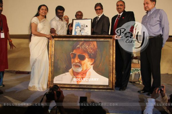 Amitabh Bachchan at the closing ceremony of the 10th Chennai International Film Festival