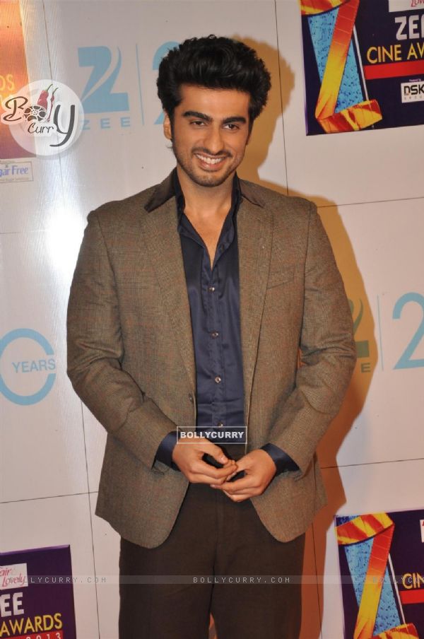 Arjun Kapoor at Zee Cine Awards 2013 at YRF Studios in Andheri, Mumbai.