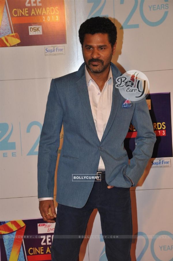 Prabhu Deva at Zee Cine Awards 2013
