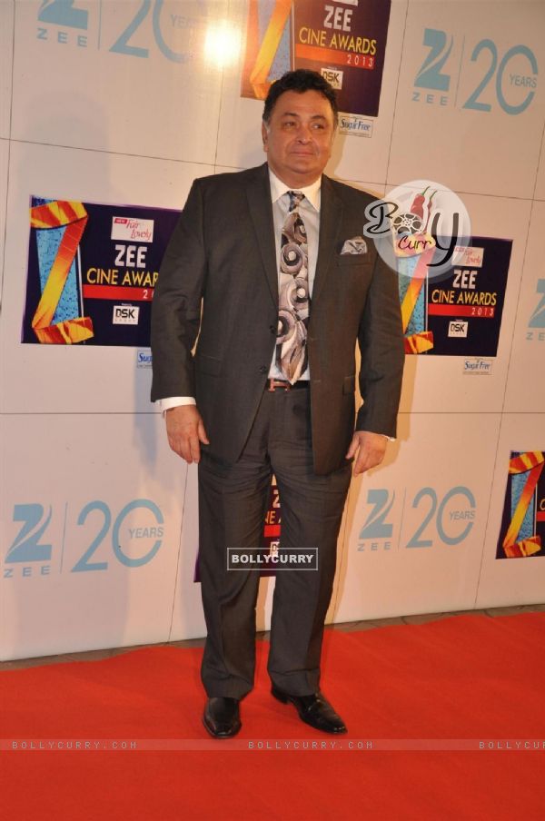 Rishi Kapoor at Zee Cine Awards 2013