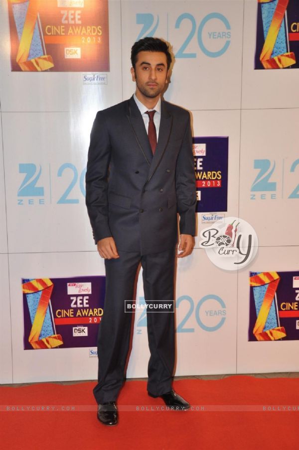Ranbir Kapoor at Zee Cine Awards 2013