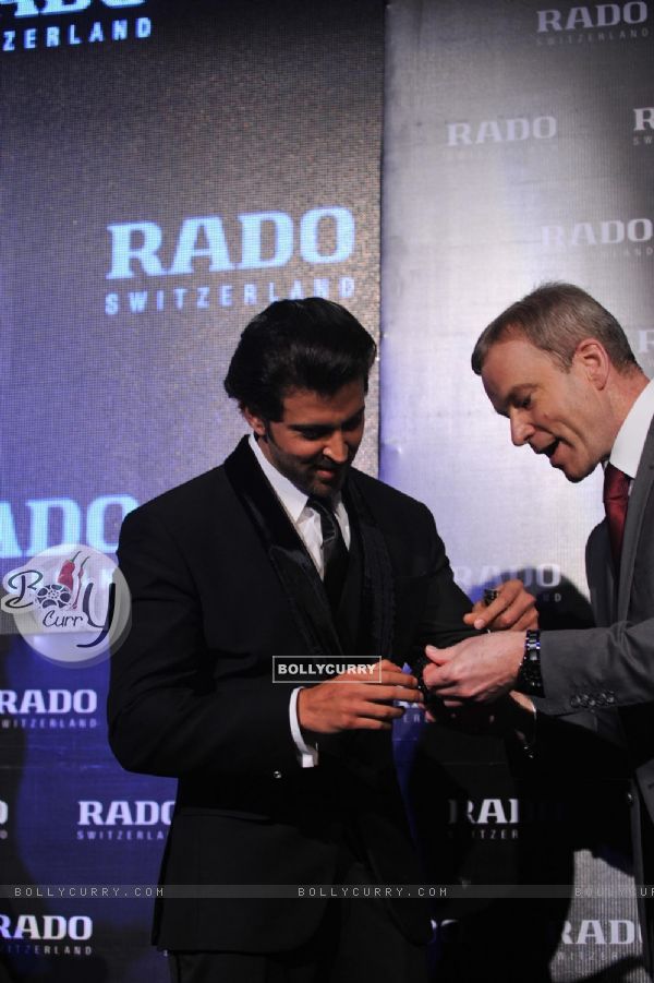 Hrithik Roshan announced as Rado's ambassador