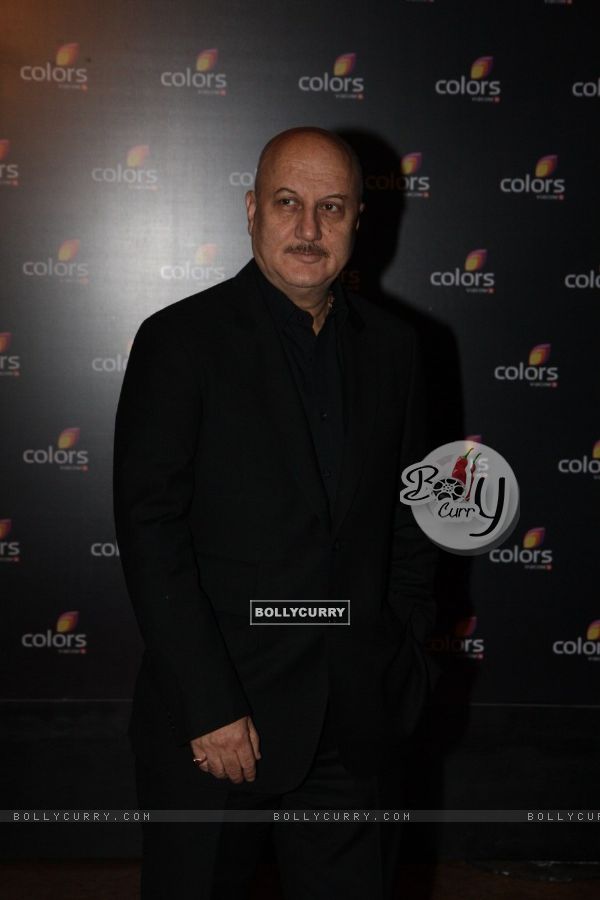 Anupam Kher at the 4th anniversary party of COLORS Channel