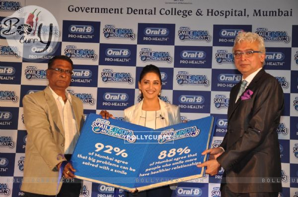 Madhuri Dixit At Oral-b Dental Camp