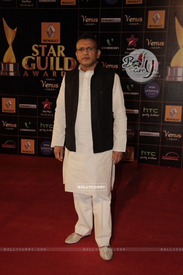 Anu Kapoor at Renault Star Guild Awards 2013