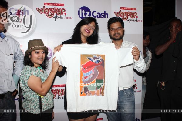 Jackky Bhagnani promotes 'Rangrezz' at 'Wassup Andheri 2013' festival