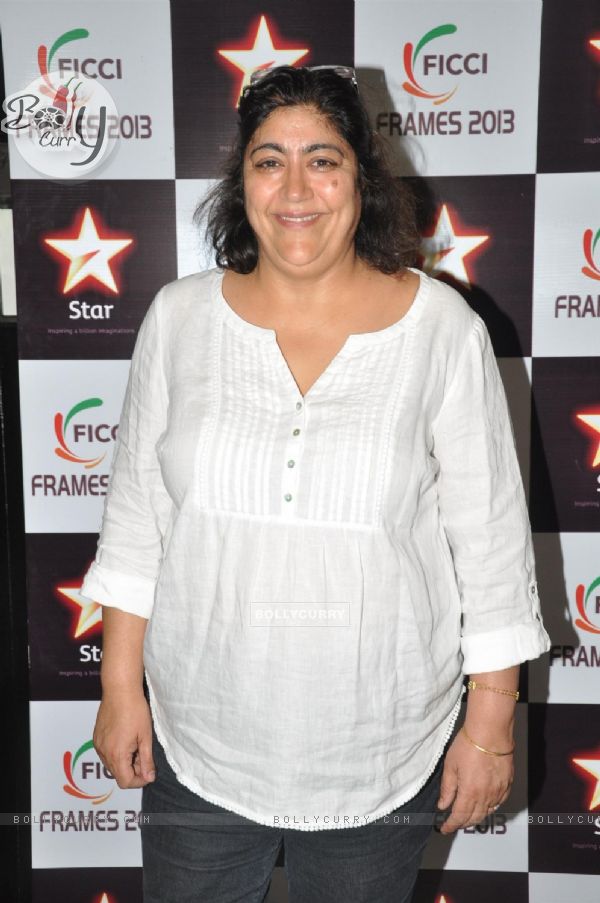 Gurinder Chadha at the inauguration of FICCI Frames 2013