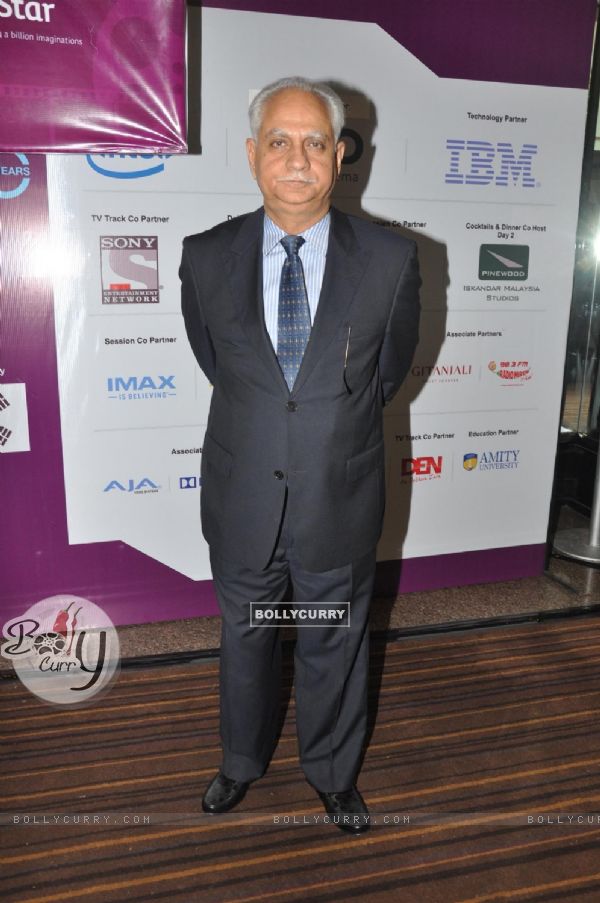 Ramesh Sippy at the inauguration of FICCI Frames 2013