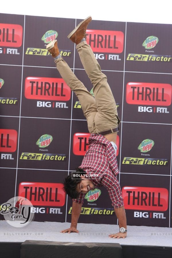 Vidyut Jamwal at Channel BIG RTL Thrill launch