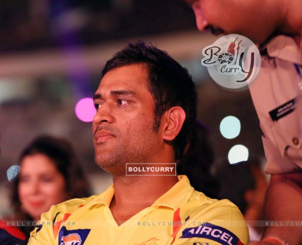 Mahendra Singh Dhoni at IPL 6 opening ceremony in Kolkata