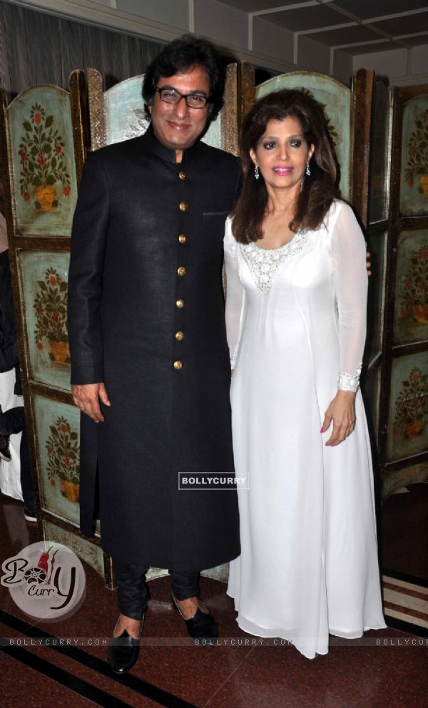 Talat Aziz and Bina Aziz at Standard Chartered Charity Awards Night 2013