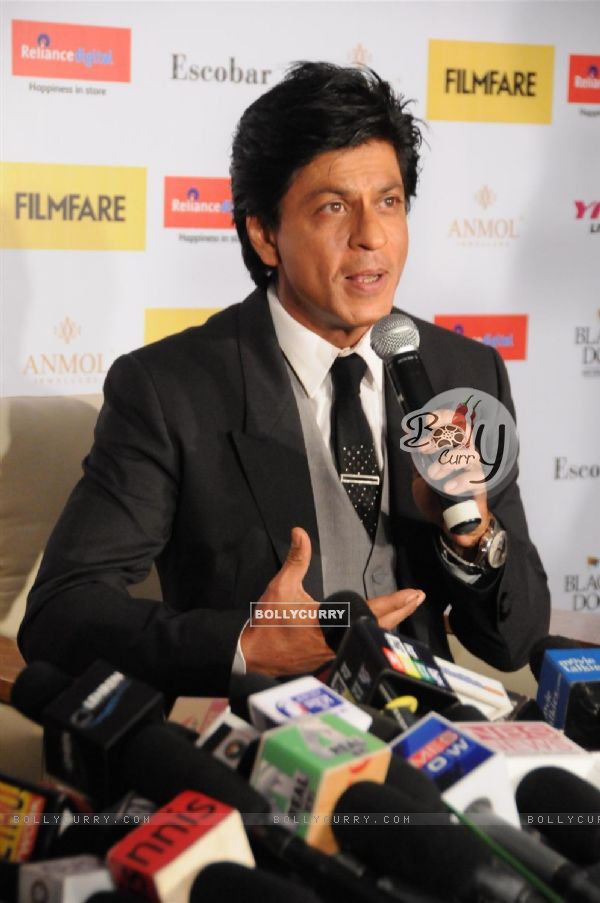 Shahrukh Khan during the launch of FILMFARE Magazine