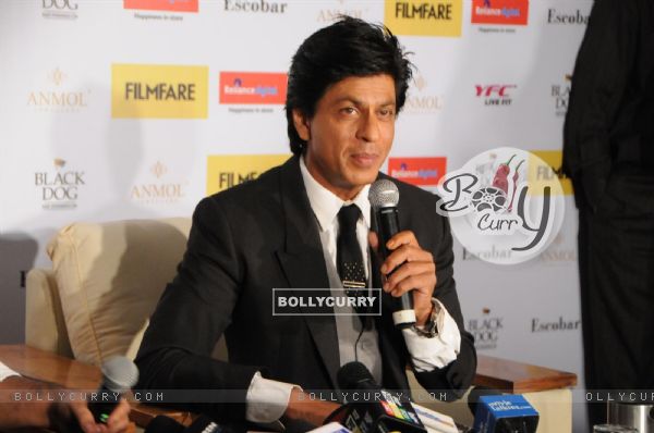 Shahrukh Khan during the launch of FILMFARE Magazine