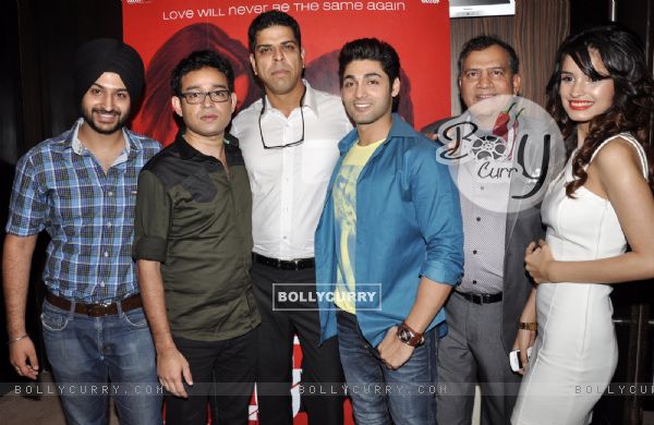 Amit, Murli Sharma, Ruslaan Mumtaz, Anil Kumar Sharma, Chetna Pande at Music Launch of I Dont Luv U