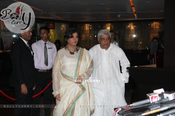 Shabana Azmi and Javed Akhtar at Sahara Pariwar Bash For Padma Shri Sridevi