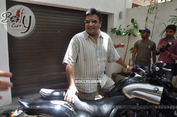 John Abraham gifts his favourite bike to director Sanjay Gupta
