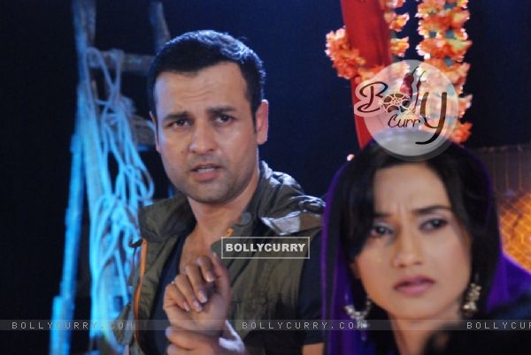 Rohit Roy and Rati Pandey in Hitler Didi