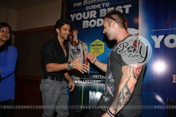 Hrithik Roshan unveils Krish Gethin's Book Guide To Your Best Body