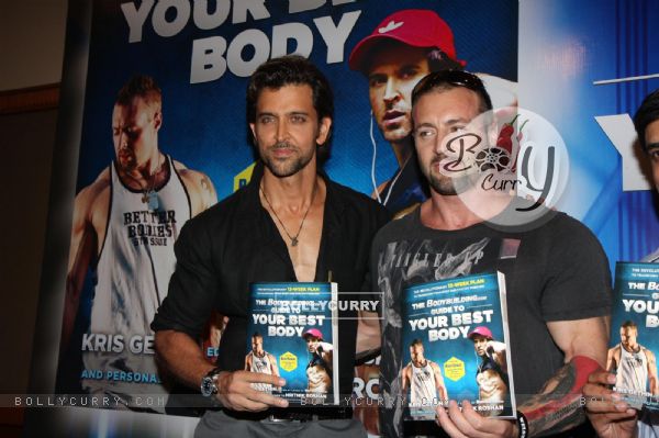 Hrithik Roshan unveils Krish Gethin's Book Guide To Your Best Body